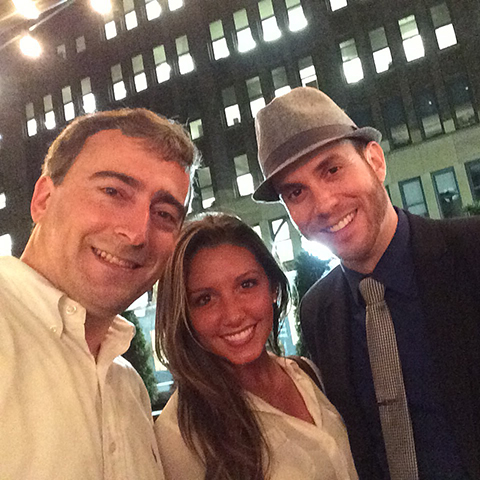 Out and about making deals